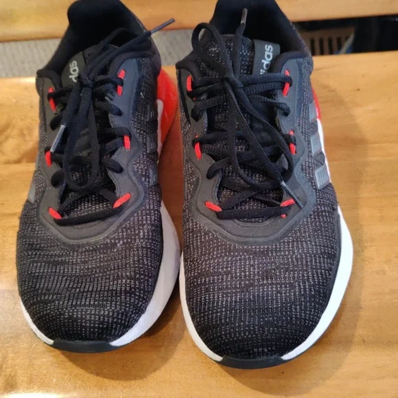 Adidas Kaptir Super Trail running shoes black orange white and gray size 9 - Picture 2 of 11